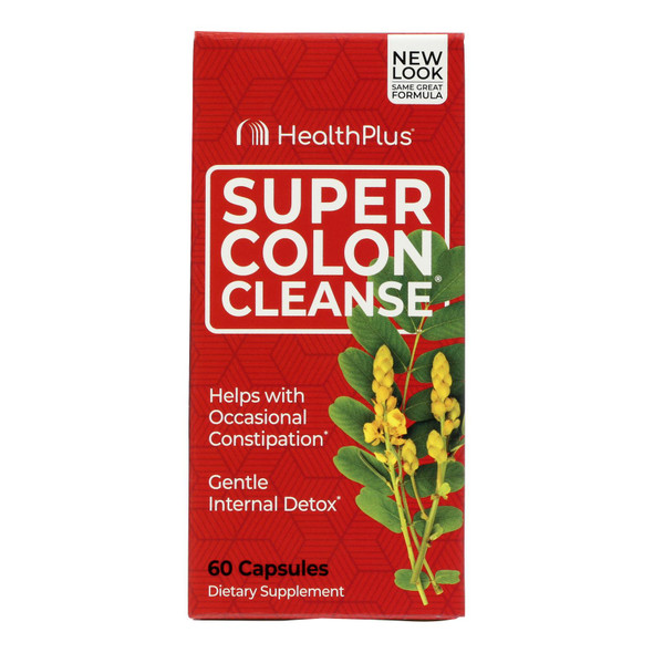 Health Plus - Super Colon Cleanse - 60 Capsules