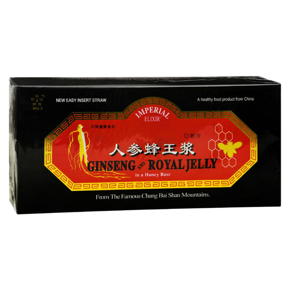 Imperial Elixir Ginseng and Royal Jelly - 10 mg - 30 Bottles