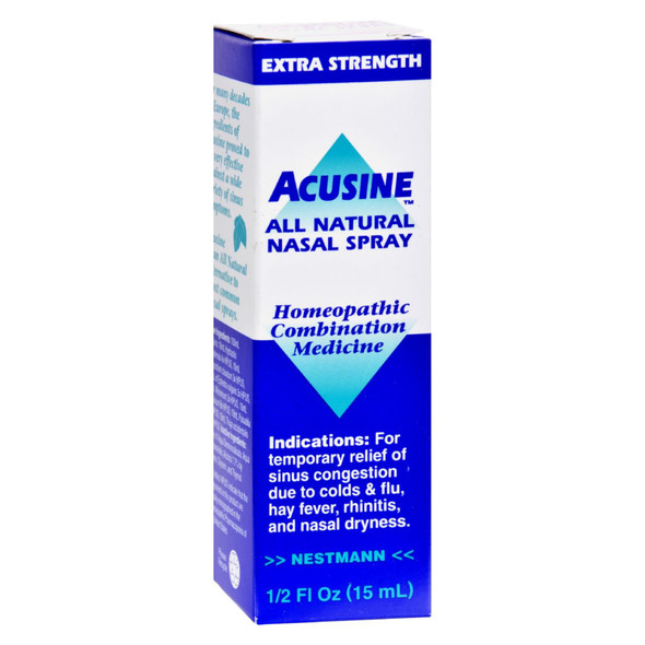 Acusine - Nasal Spray - .5 oz