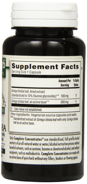 Kroeger Herb Ginkgo Biloba - 90 Vegetarian Capsules