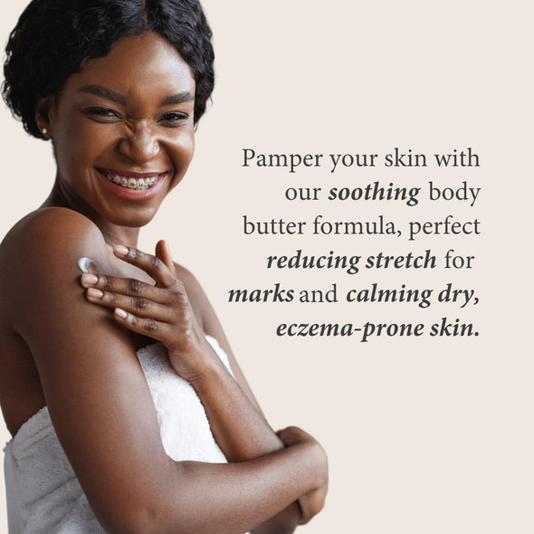 Shea Radiance P.U.R.E. Whipped Shea Butter with Colloidal Oatmeal - Whipped Body Butter Blended with Skin Soothing Oatmeal & Moisturizing Rice Bran Oil | Citrus Blossom (7 oz)