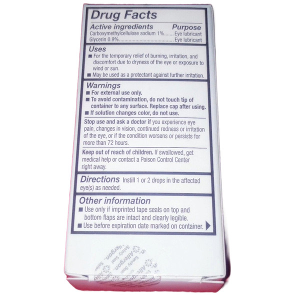 REFRESH Optive Gel Drops Lubricant Eye Gel 0.33 oz (Pack of 2)