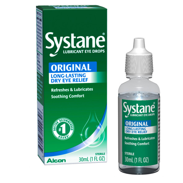 Alcon Systane Lubricant Eye Drops Soothing Comfort Dry Eye Relief Sterile 1 oz