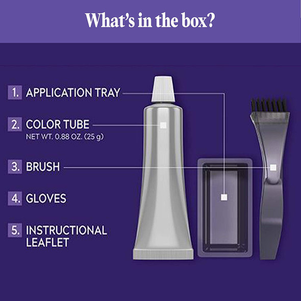 Just For Men Touch of Gray Mustache & Beard, Beard Coloring for Gray Hair with Brush Included for Easy Application, Great for a Salt and Pepper Look - Light & Medium Brown, B-25/35, Pack of 1