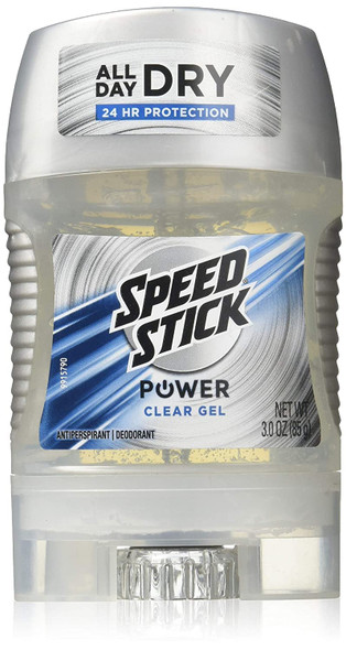 Speed Stick Anti-Perspirant Deodorant Power Clear Gel 3 oz