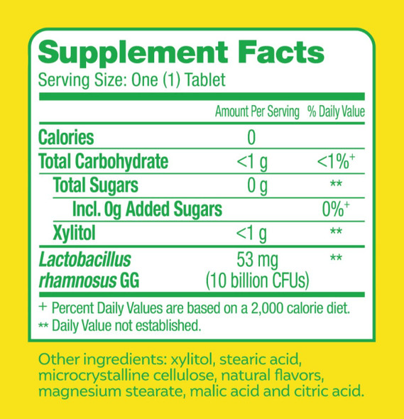 Culturelle Digestive Health Daily Probiotic Chewables, Probiotic For Men and Women, Most Clinically Studied Probiotic Strain, 10 Billion CFUs, Supports Occasional Diarrhea, Gas & Bloating, 24 Count