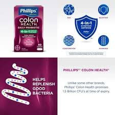Phillips Colon Health Probiotic Capsules, 60 Count