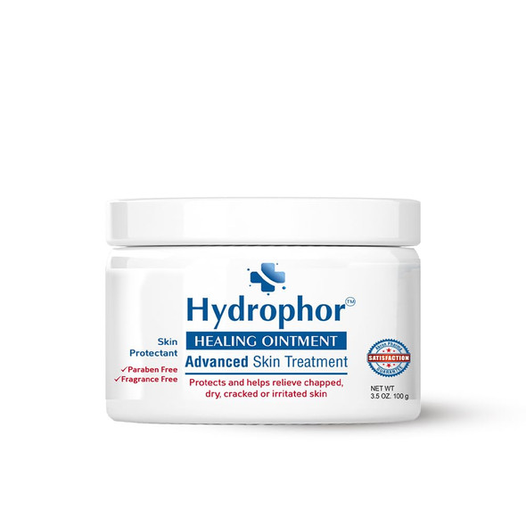 Hydrophor Ointment - Soothes & Protects Dry Skin - 3.5 oz. Jar - By Akron Pharma