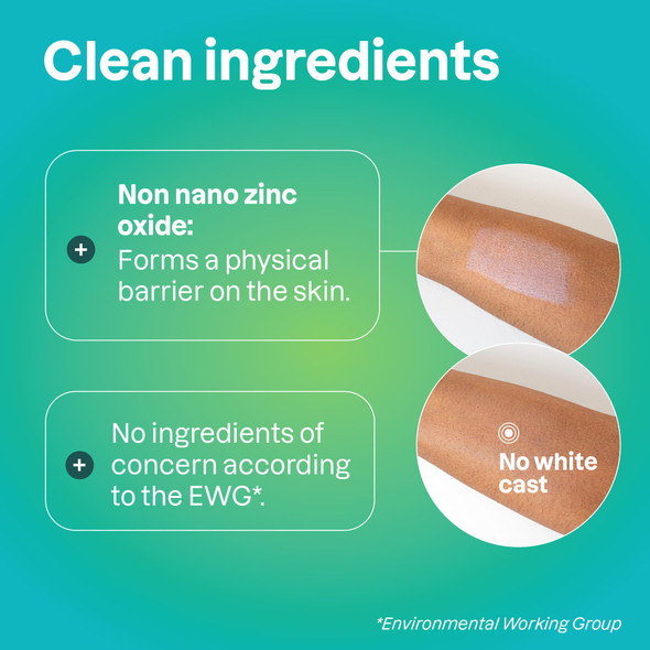 ATTITUDE Mineral Sunscreen Stick with Zinc Oxide, SPF 30, EWG Verified, Plastic-Free, Broad Spectrum UVA/UVB Protection, Dermatologically Tested, Vegan, Unscented, 2.1 Ounces