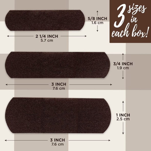 Band-Aid Brand Ourtone Adhesive Bandages, Flexible Protection & Care of Minor Cuts & Scrapes, Quilt-Aid Pad for Painful Wounds, BR65, Assorted Sizes, 30 ct