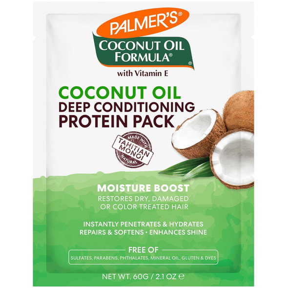 Palmer's Coconut Oil Formula Deep Conditioning Protein Pack, 2.1 oz