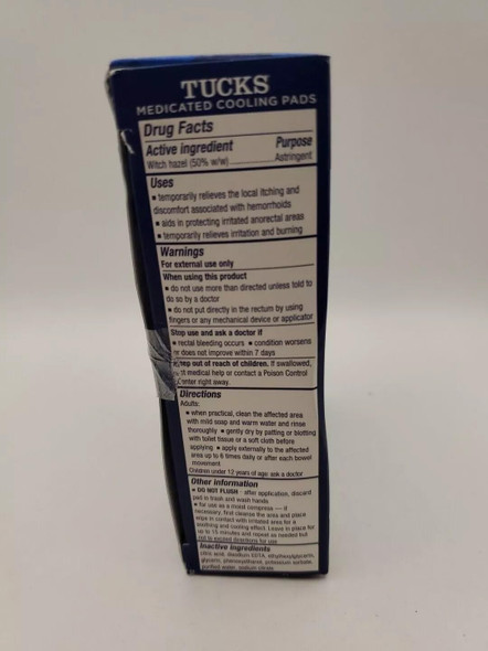 Tucks Multi-Care Relief Kit  40 Count Witch Hazel Pads & 0.5 oz. Lidocaine Cream - Protects from Irritation, Hemorrhoid Treatment Medicated Pads Used by Hospitals