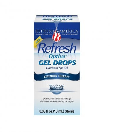 REFRESH Optive Gel Drops Lubricant Eye Gel 0.33 oz