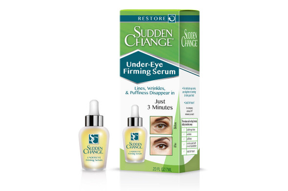 Sudden Change 3 Minute Under Eye Firming Serum Lines Wrinkles Puffiness 0.23oz