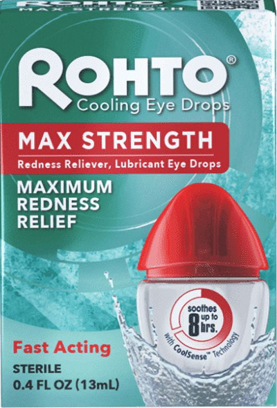 Rhoto Cooling Eye Drops, 0.4 oz