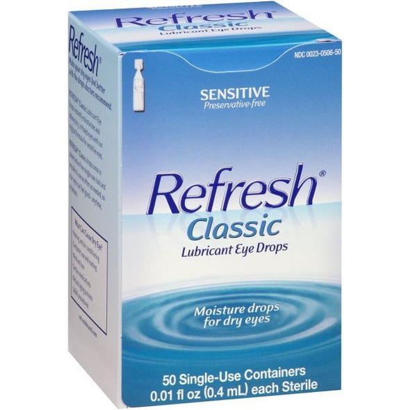 Refreshâ® Classic Lubricant Eye Drops 50-0.01 Fl. Oz.