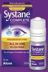 SYSTANE Complete Unit-Dose Preservative-Free Eye Drops 30ct Single-use vials for Dry Eye Relief