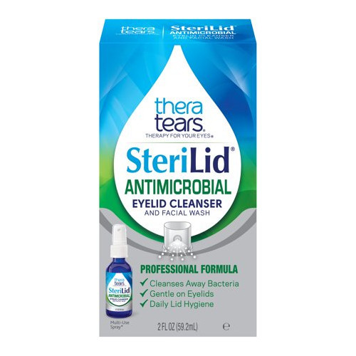 TheraTears SteriLid Antimicrobial Eyelid Cleanser and Facial Wash 2 fl oz