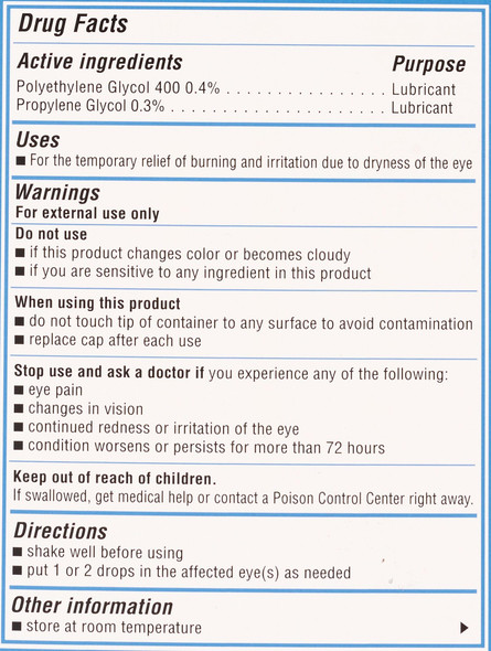 Systane Ultra Eye Drops Lubricant High Performance Dhdrs Two- 4-mL 0.14 fl oz. Bottles