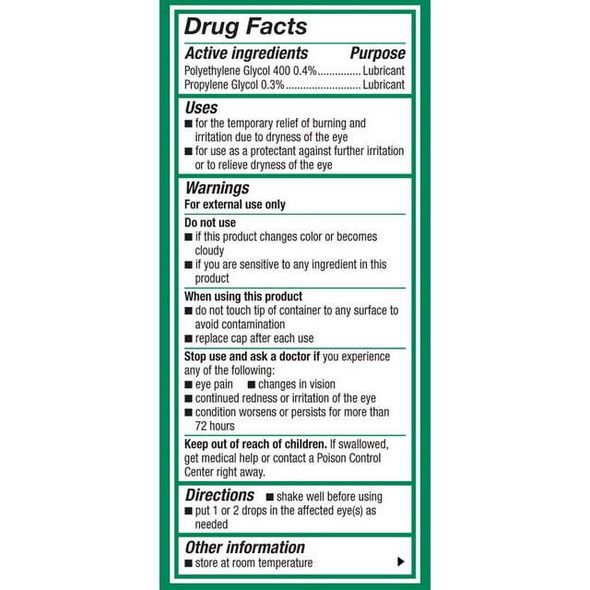 Systane Lubricant Eye Gel Soothing Dry Eye Relief Long Lasting Formula 0.33 Oz