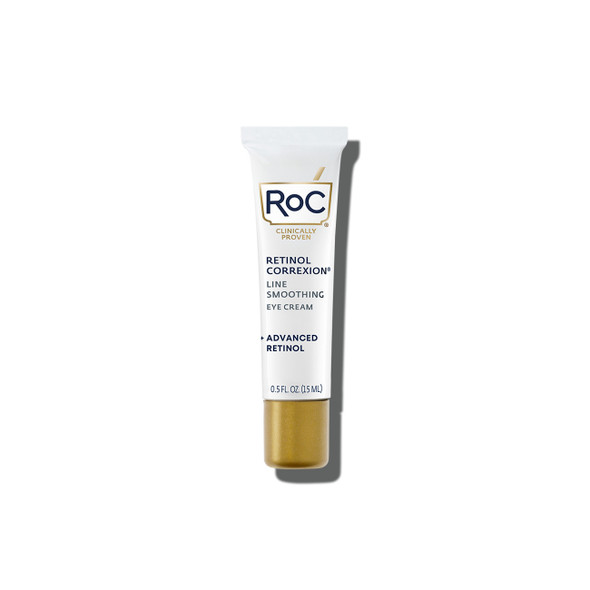 RoC Retinol Correxion Eye Cream Line Smoothing Anti-Aging Treatment 0.5 fl oz