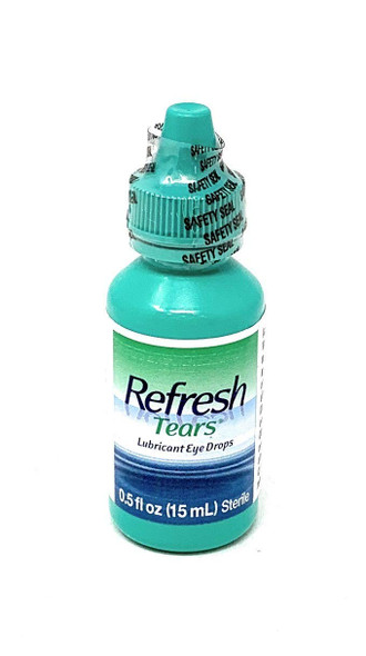 Refresh Tears, Lubricant Eye Drops, 2 Bottles .5 fl oz (15 ml)