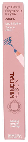 Eye Liner Pencil - Azure by Mineral Fusion for Women - 0.04 oz Eyeliner