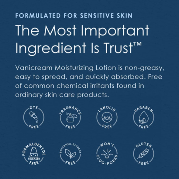 Vanicream Moisturizing Lotion 8 Ounce