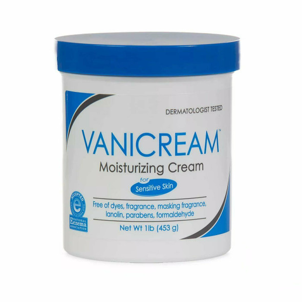 Vanicream Moisturizing Skin Cream For Sensitive Skin Non-Comedogenic 16 Ounce
