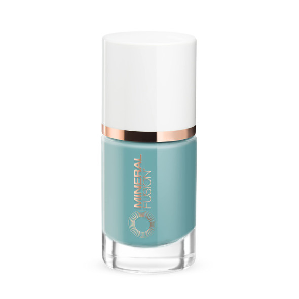 Mineral Fusion Nail Polish, Aqua Blue, Cloud 9 Cloud 9 0.33 Fl Oz (Pack of 1)