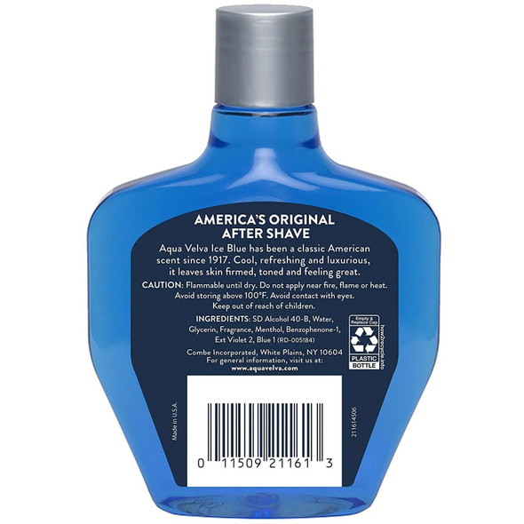AQUA VELVA After Shave Ice Blue, 7 oz