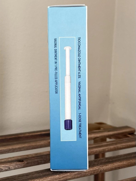 Vagisil Vagistat 1 Day Single-Dose Yeast Infection Treatment for Women, Antifungal Ointment Helps Relieve External Itching and Irritation, 1 Pre-Filled No Touch Vaginal Applicator (Pack of 1)