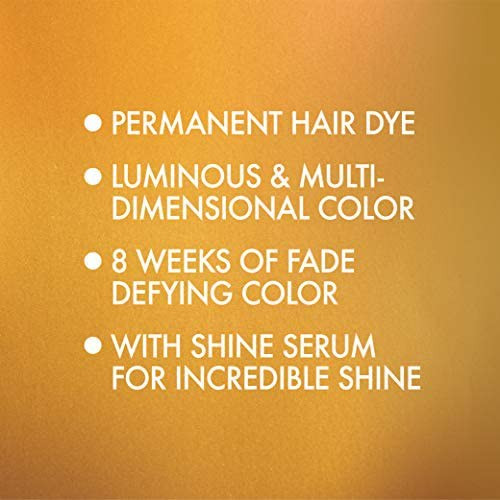 L'Oreal Paris Superior Preference Luminous Fade-Defying Permanent Hair Color, Hair Dye For Up to 9 Weeks of Radiance, Iced Golden Brown 5CG, 1 Hair Dye Kit
