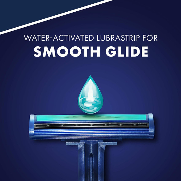 Gillette Sensor2 Plus Men's Disposable Razors, 10Count