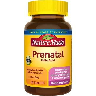 Nature Made, Prenatal Multi Tablets, 90 Count