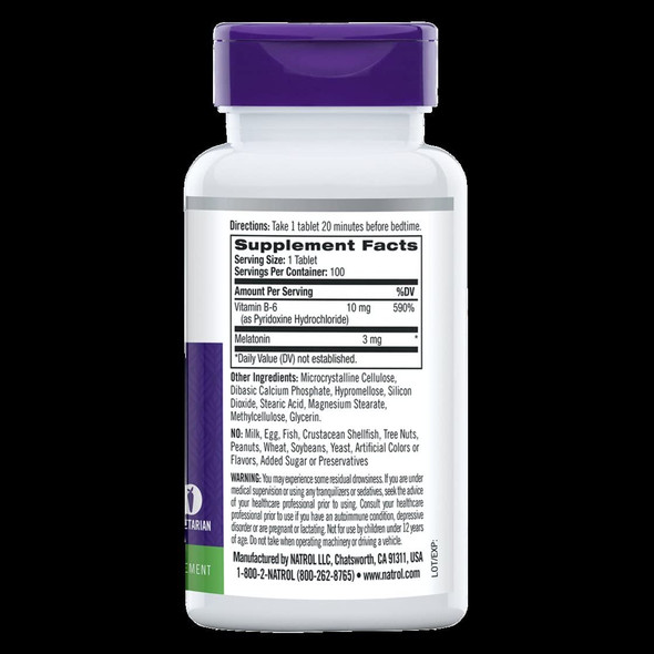 Natrol Melatonin Melatonin Time Release, 90 Tablets