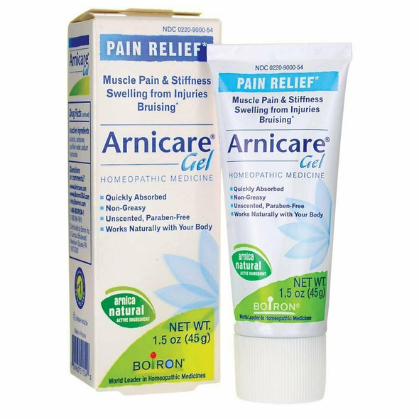 Bioron Arnicare Gel Pain Relief Homeopathic Non Greasy 1.5 Ounce