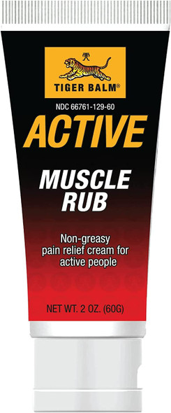 Tiger Balm Fast Relief Muscle Rub Topical Analgesic Cream, 2 Ounce