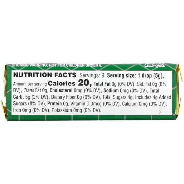 Honees Filled Menthol Cough Drops, Honey, Menthol & Eucalyptus Cough Drops- Natural Sore Throat Relief - Nothing Artificial -Throat Lozenges, Non-GMO (24 Pack 216 Drops)