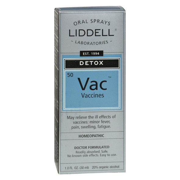 Liddell Laboratories - Homeopathic Vaccine Detox - 1 fl oz