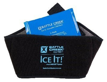 Cold & Hot Therapy System Ice Pack - Ice It! ® MaxCOMFORT (Neck Wrap (510)) Ideal for Pain Relief, Recovery from Physical Activity, and Every Day use.  from Battle Creek Equipment