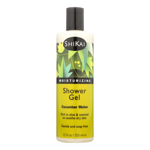 Shikai Products Shower Gel - Cucumber Melon - 12 oz