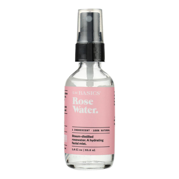 S.W. Basics - Rose Water - 1.8 fl oz.