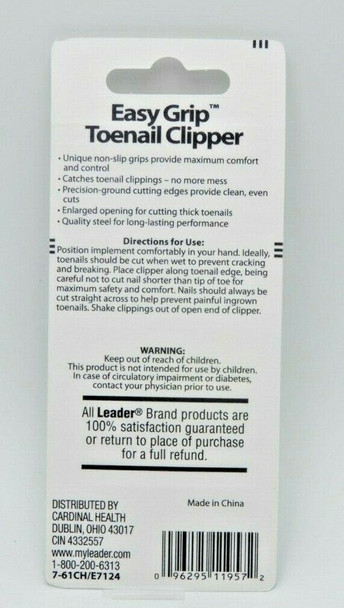 LDR TOENAIL CLIPPER EZGRP