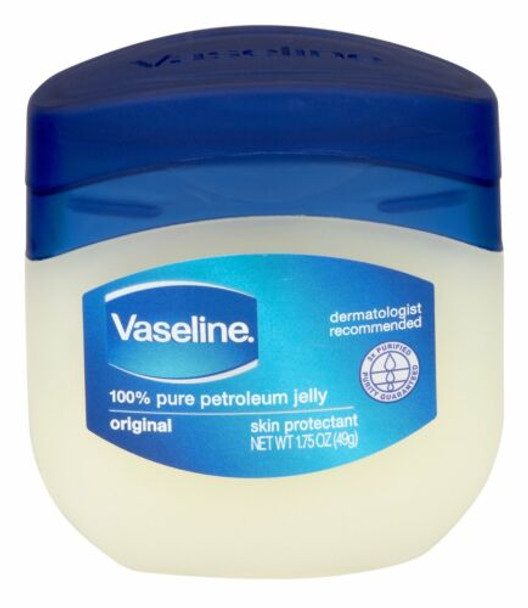 Vaseline Pure Petroleum Jelly Jar Original 1.75 Oz