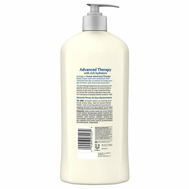 Suave Advanced Therapy Body Lotion 18 Oz