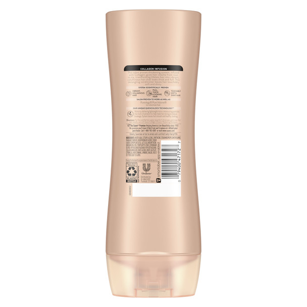 Suave Professionals Thickening Conditioner with Collagen Infusion to Nourish Hair, 12.6 oz