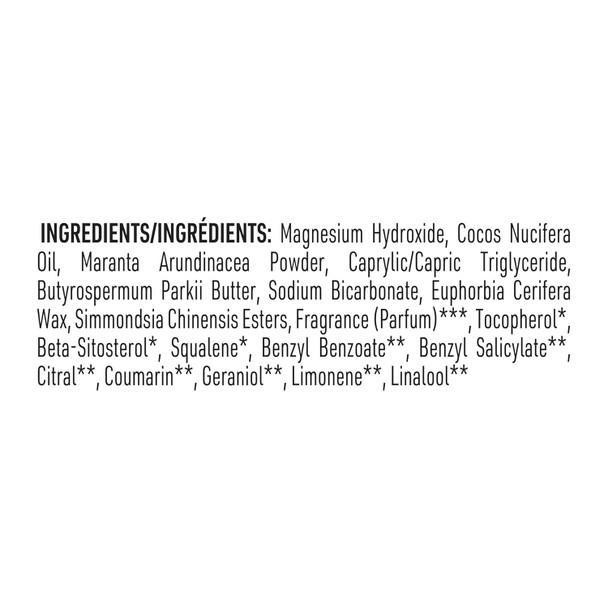 Schmidt's Aluminum-Free Vegan Deodorant Sandalwood & Citrus for Natural Freshness, 2.65 oz