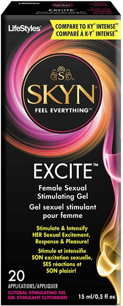 Lifestyles Excite Sensual Female Stimulation Gel 0.5 Oz