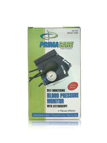 Primacare DS-9195 Classic Series Adult Blood Pressure Kit with D-Ring Cuff